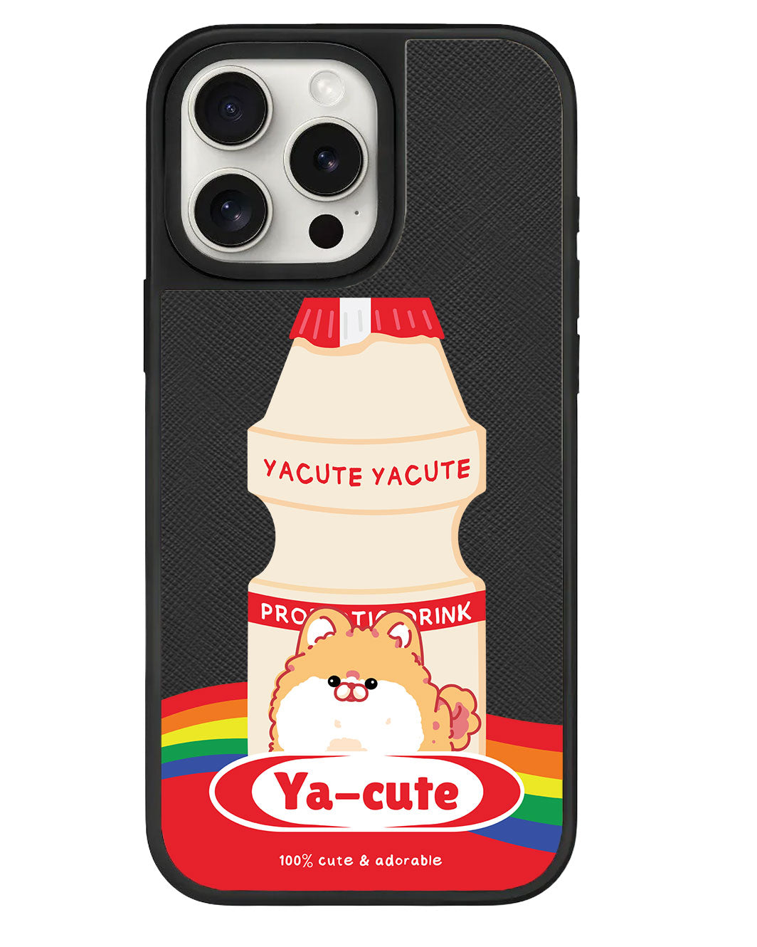 iPhone Leather Grip - Yacute Dog