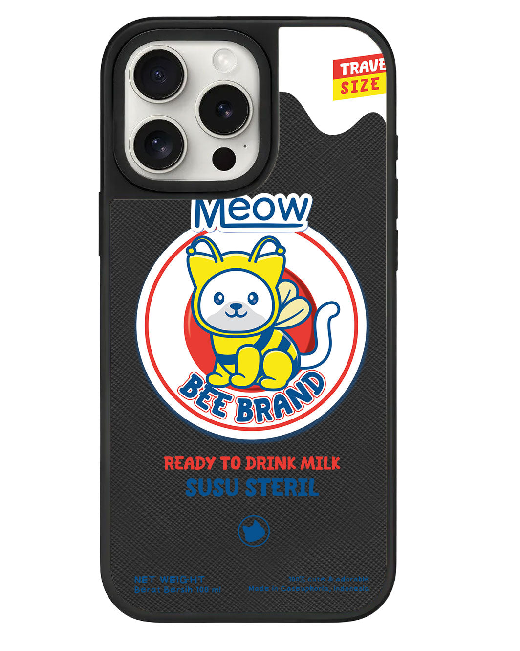 iPhone Leather Grip - Bee Brand