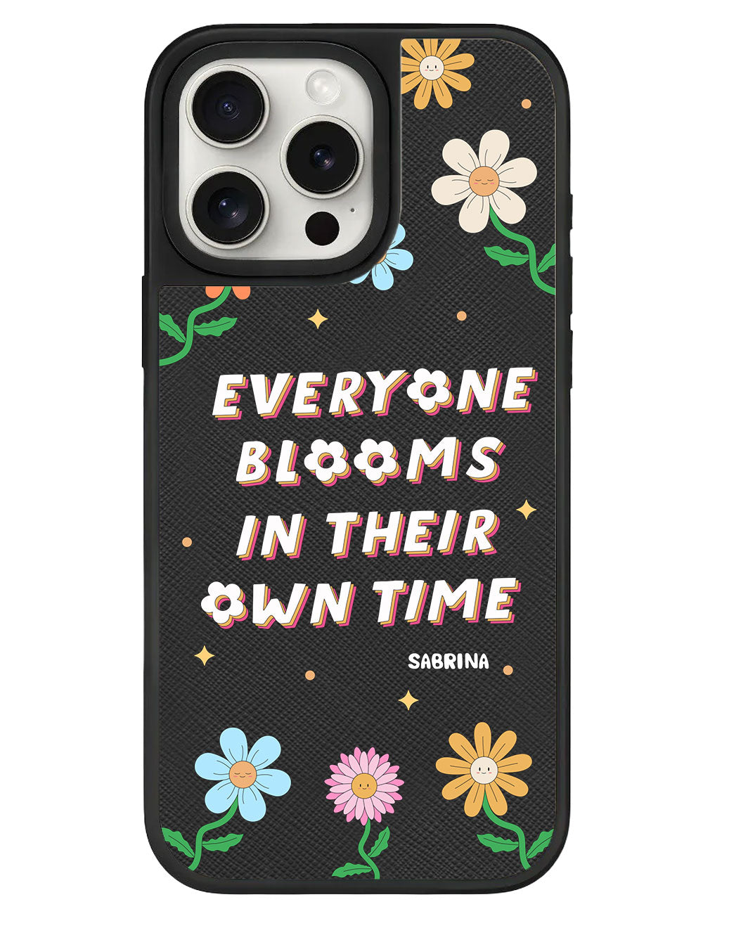 iPhone Leather Grip - Blooms