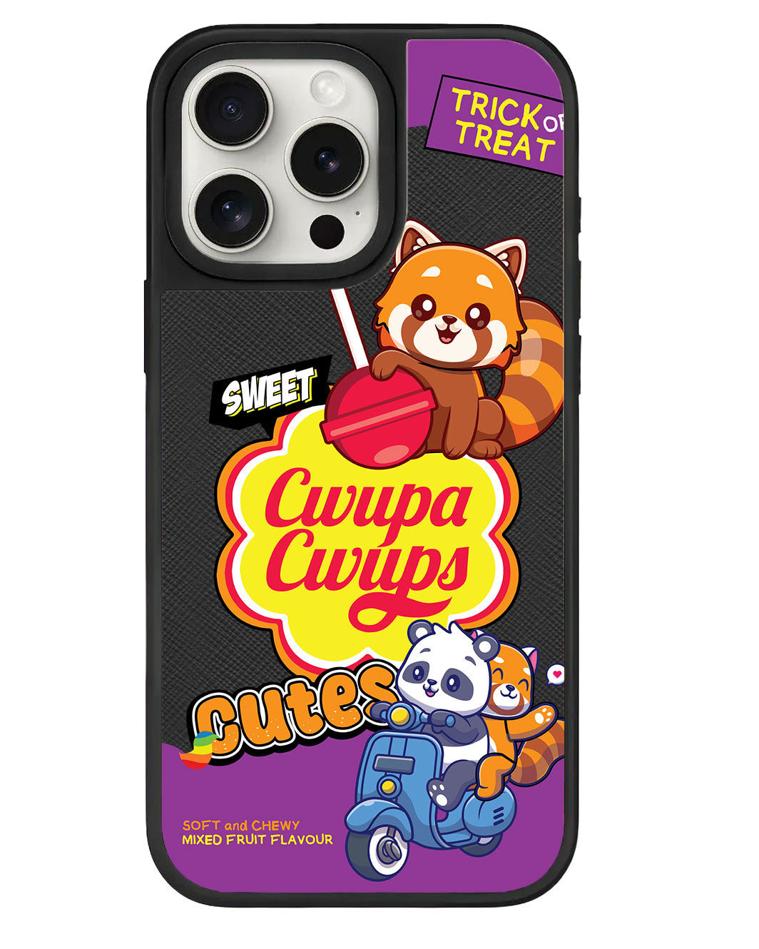 iPhone Leather Grip - Cwupa Cwups