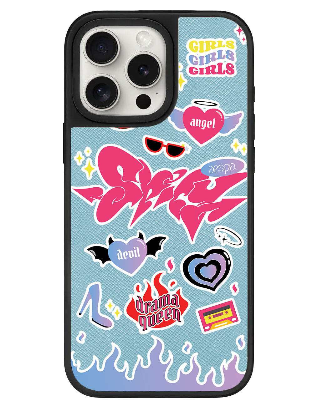 iPhone Leather Grip - Aespa Spicy