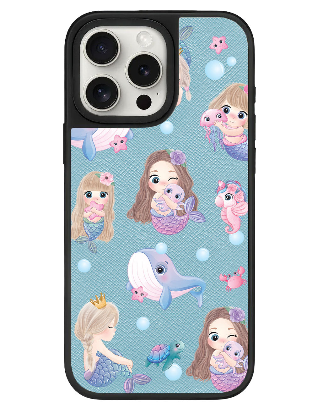 iPhone Leather Grip - Little Mermaid
