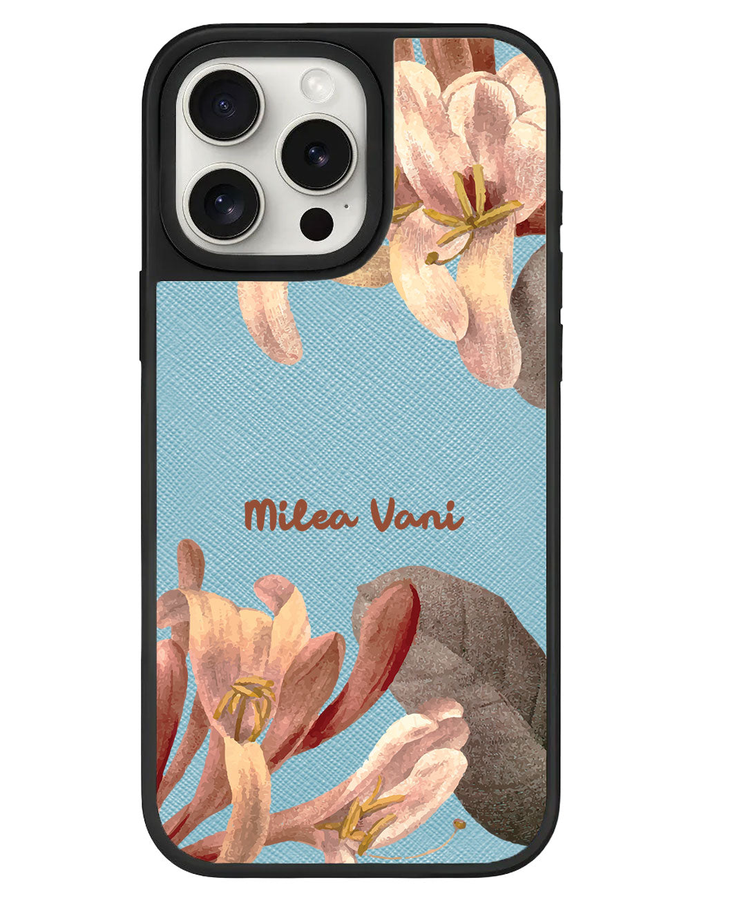 iPhone Leather Grip - June Honeysuckle