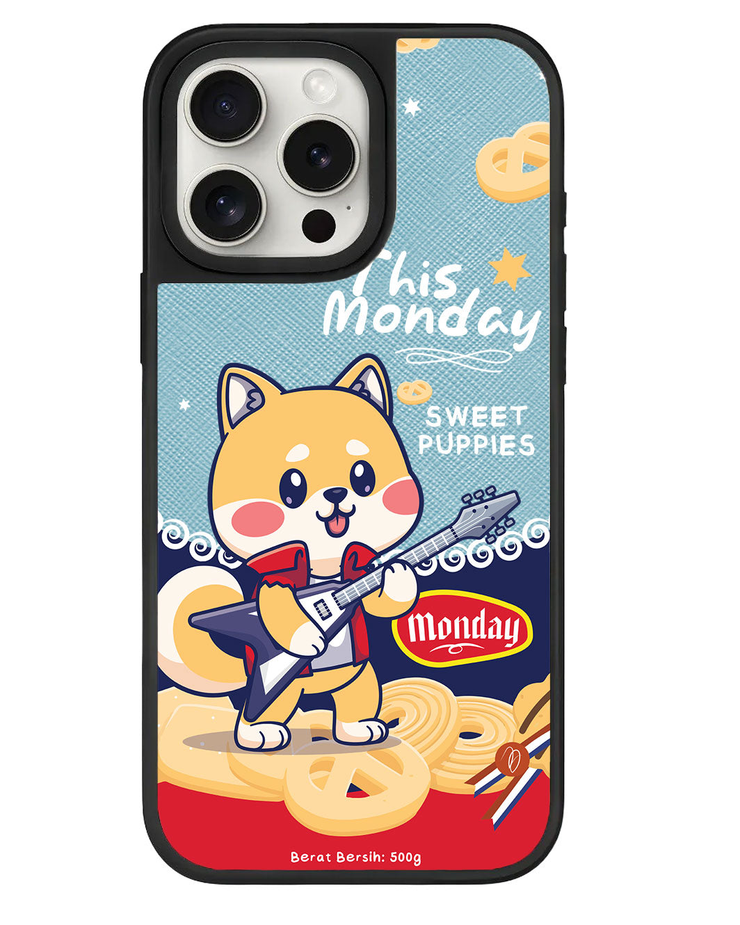 iPhone Leather Grip - Monday