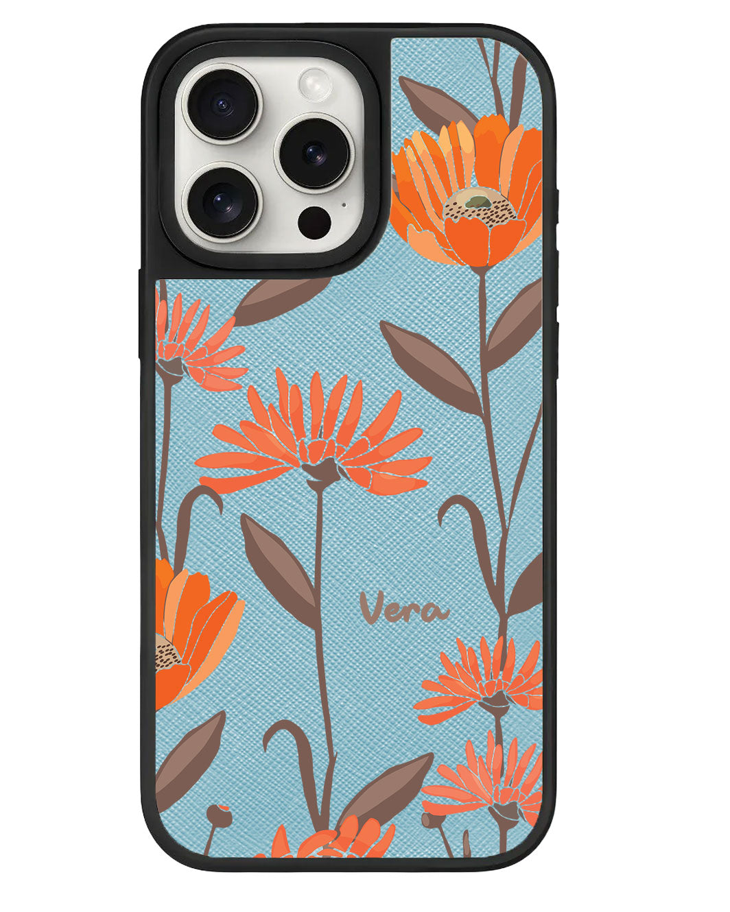iPhone Leather Grip - November Marigold