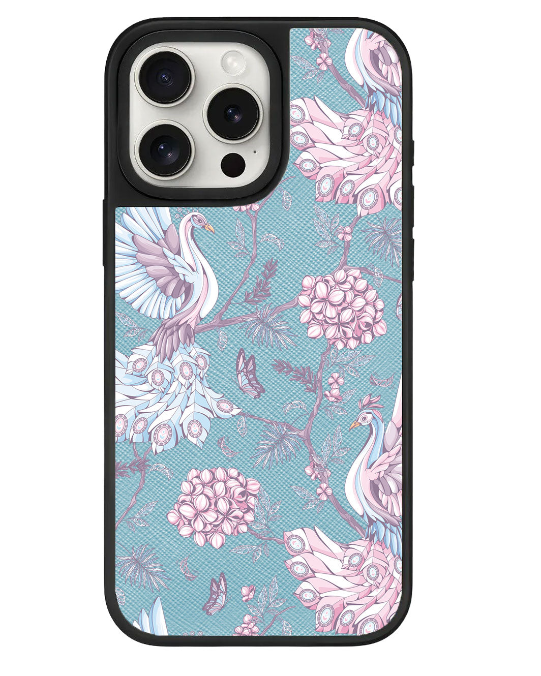 iPhone Leather Grip - Peacock 2.0