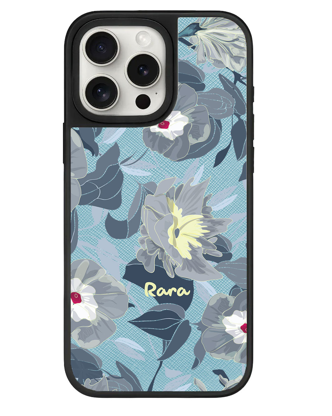 iPhone Leather Grip - September Morning Glory