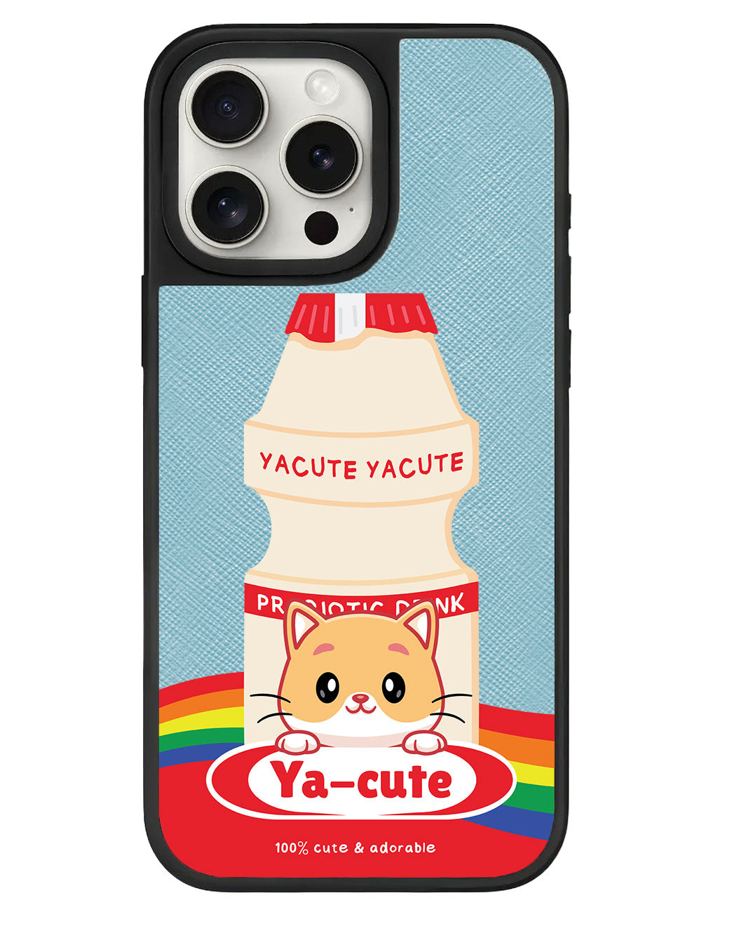 iPhone Leather Grip - Yacute Cat