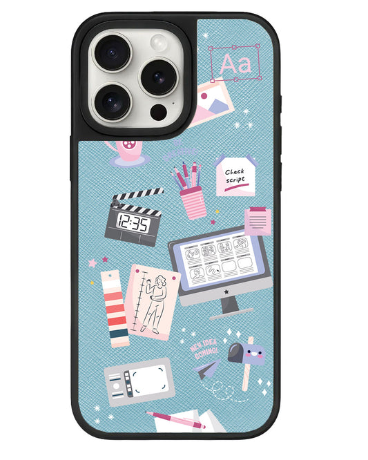 iPhone Leather Grip - Designer