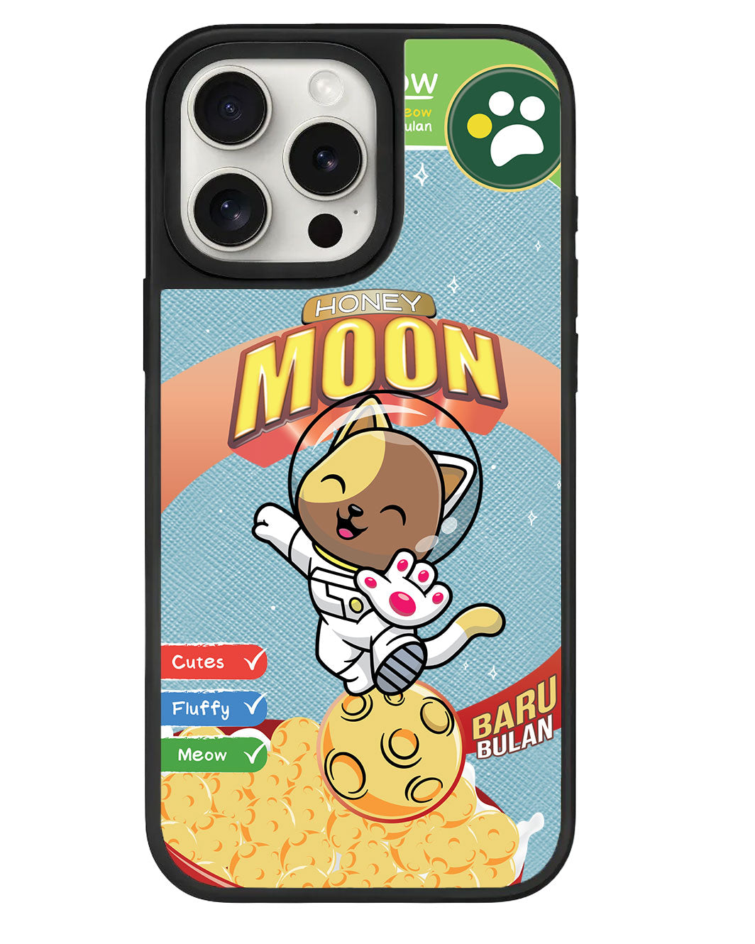 iPhone Leather Grip - Honey Moon