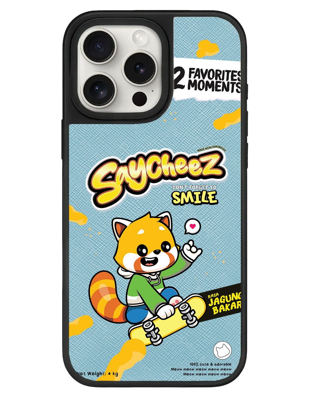 iPhone Leather Grip - Saycheez