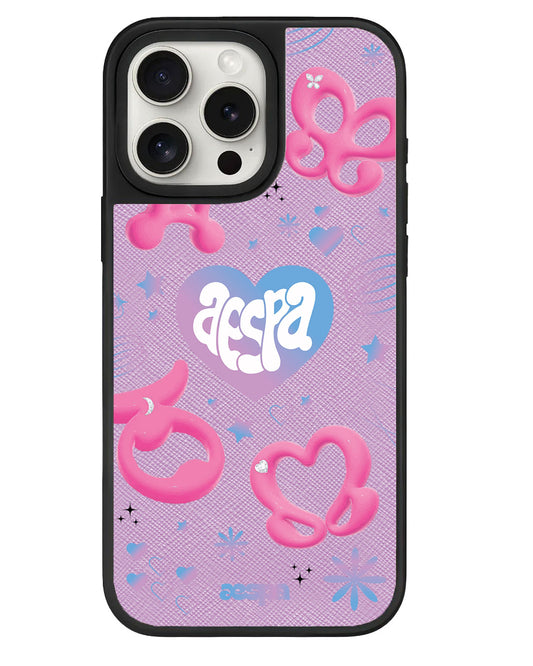 iPhone Leather Grip - Aespa Week