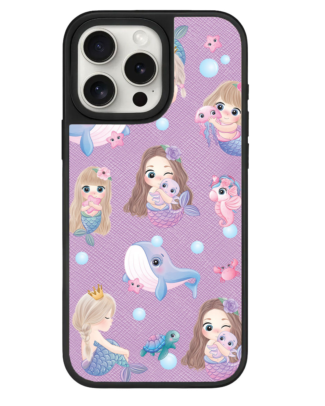 iPhone Leather Grip - Little Mermaid