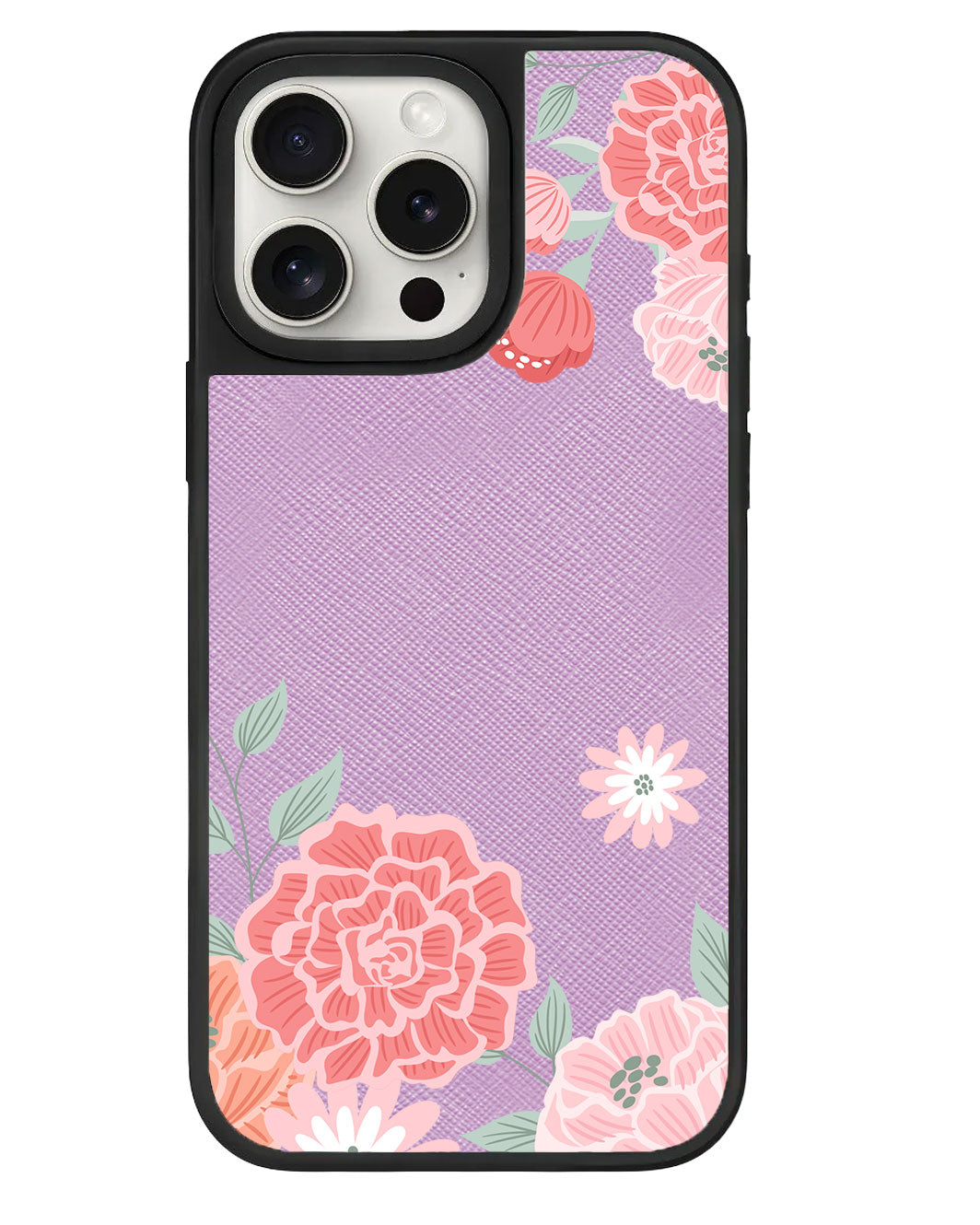 iPhone Leather Grip - Carnation