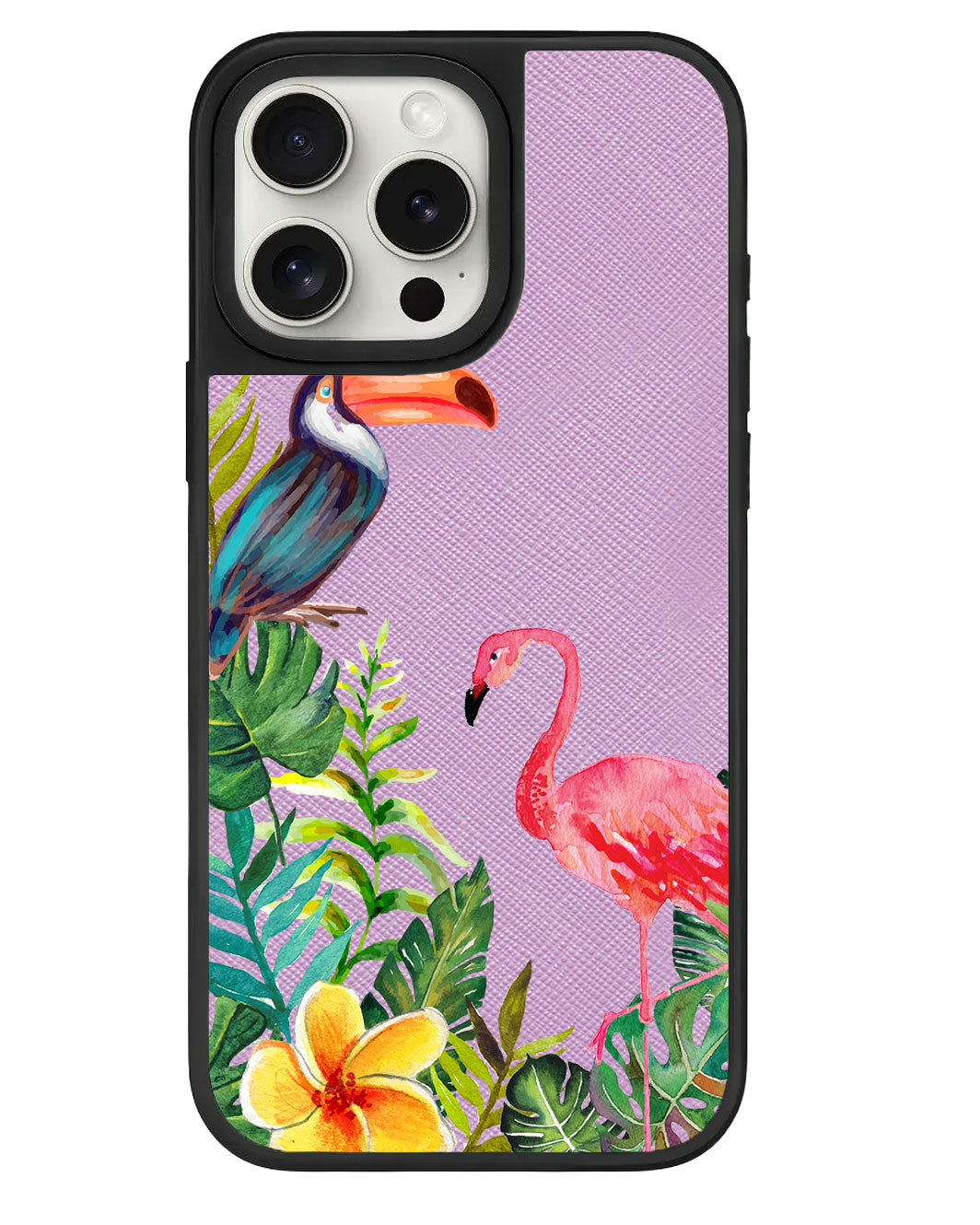 iPhone Leather Grip - Tropical