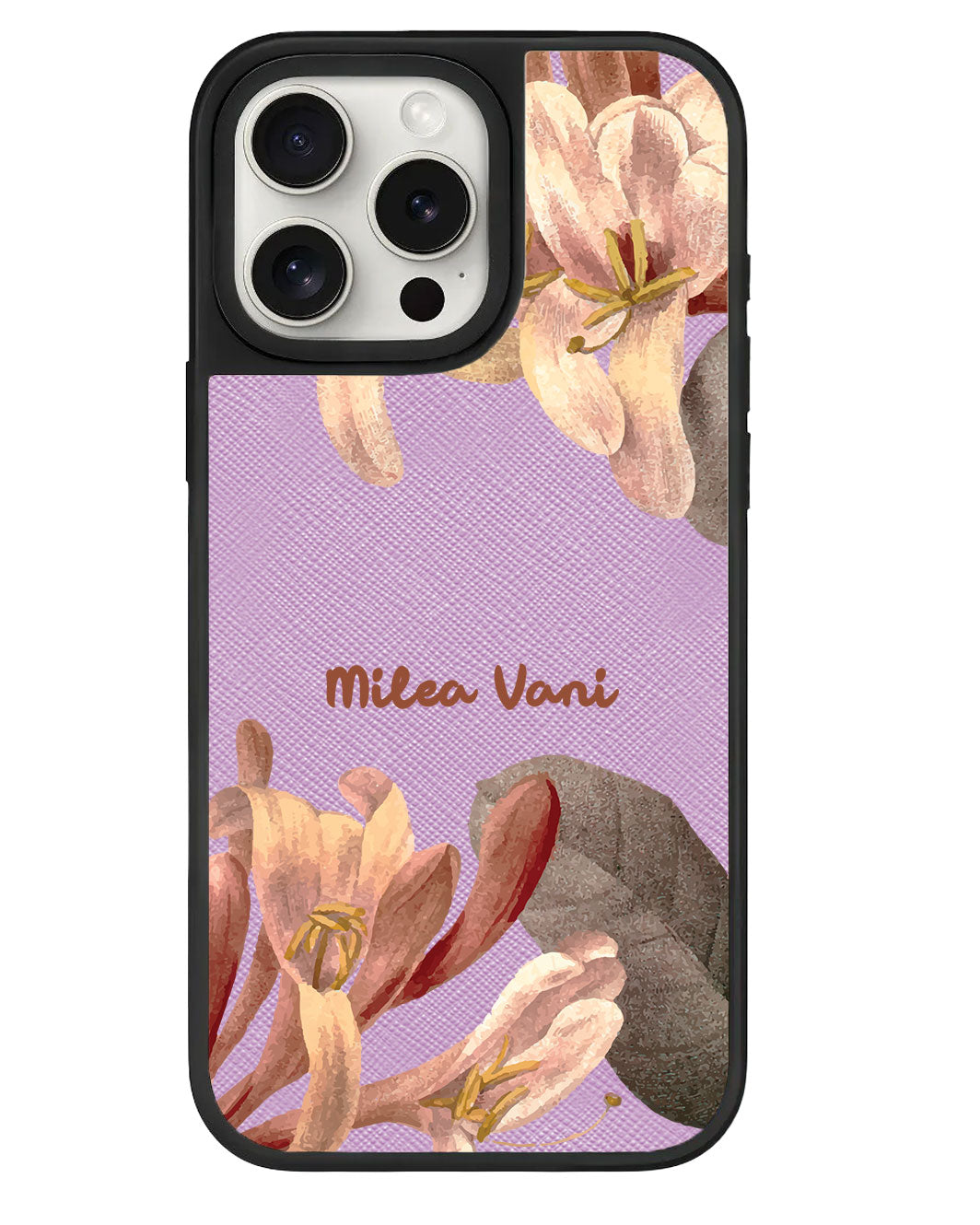 iPhone Leather Grip - June Honeysuckle