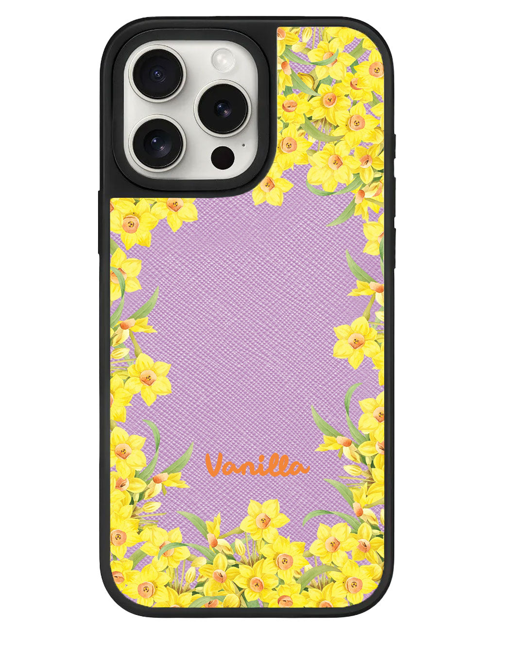 iPhone Leather Grip - March Daffodils