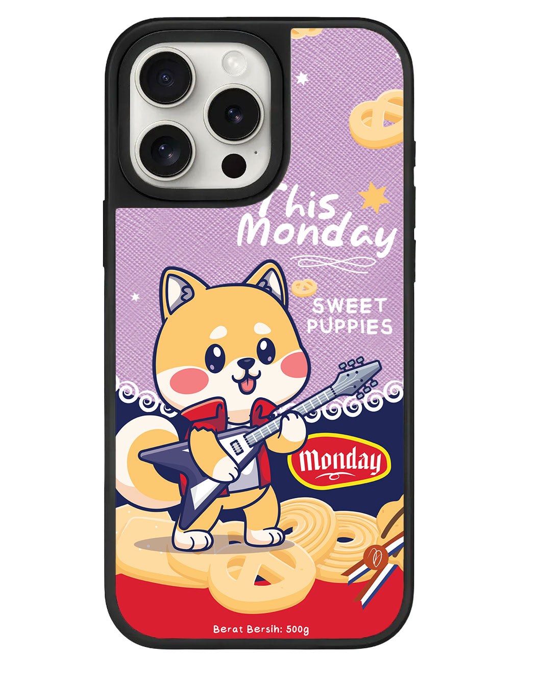 iPhone Leather Grip - Monday