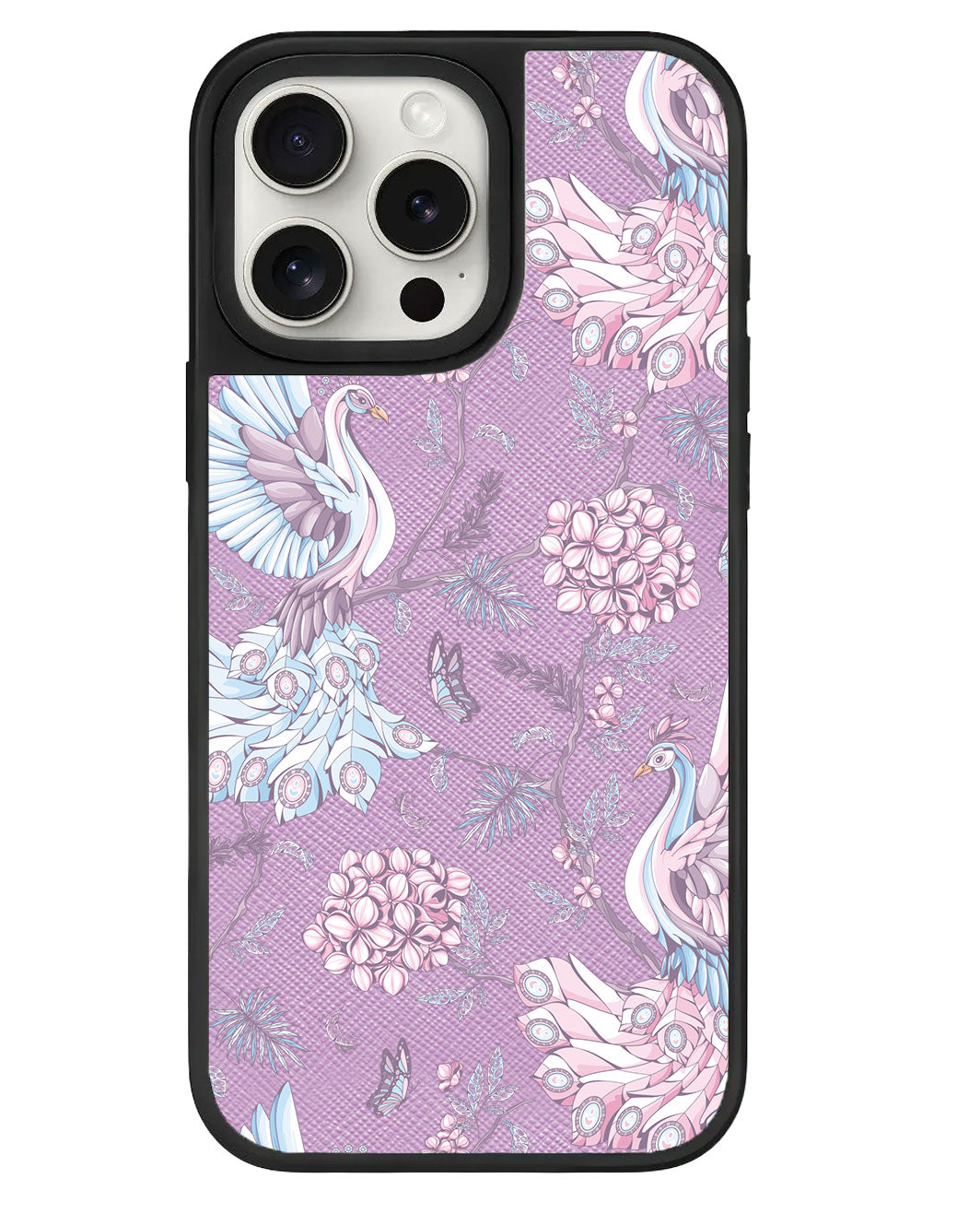 iPhone Leather Grip - Peacock 2.0
