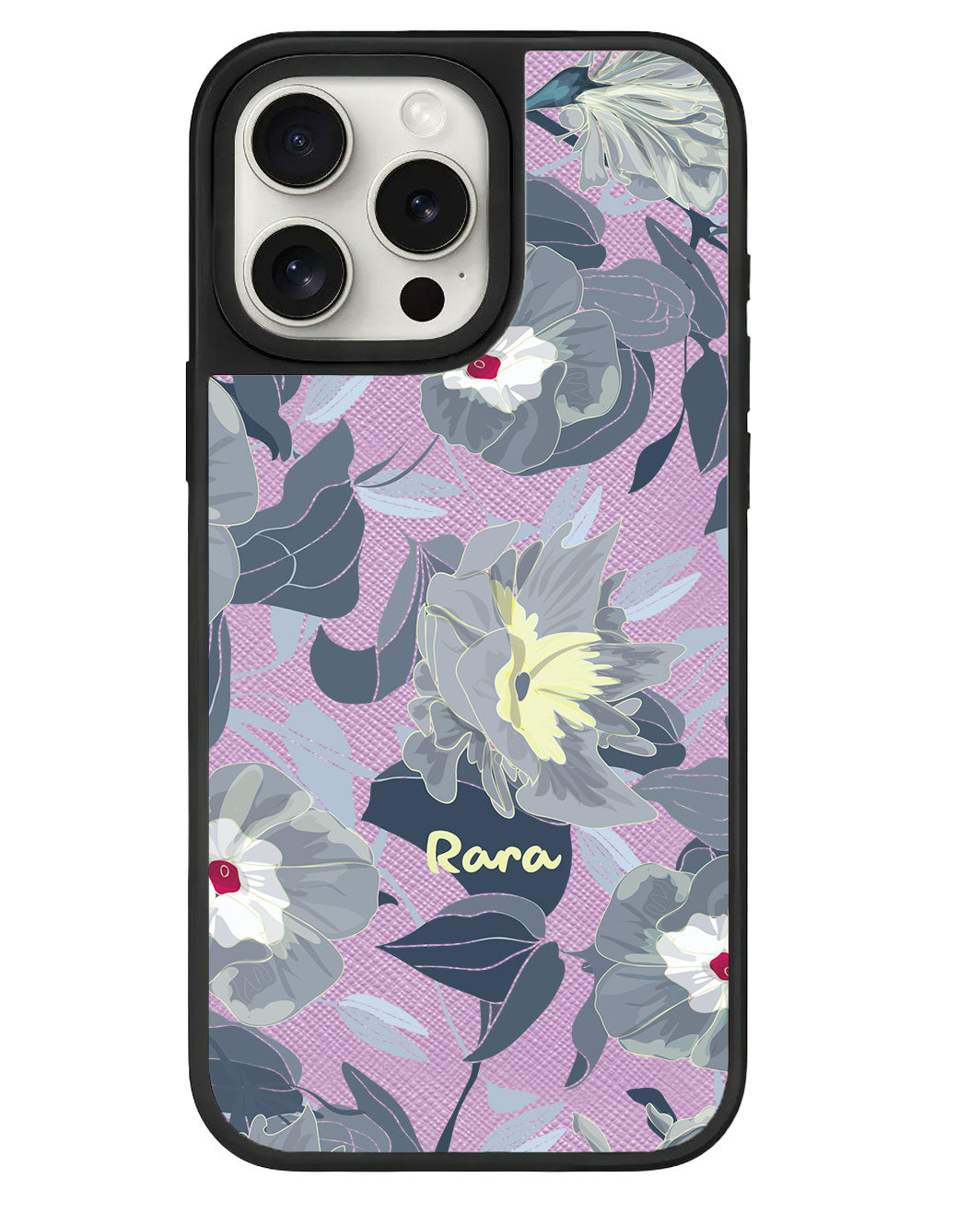 iPhone Leather Grip - September Morning Glory
