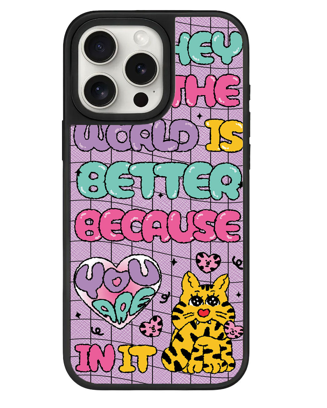 iPhone Leather Grip - You're My World