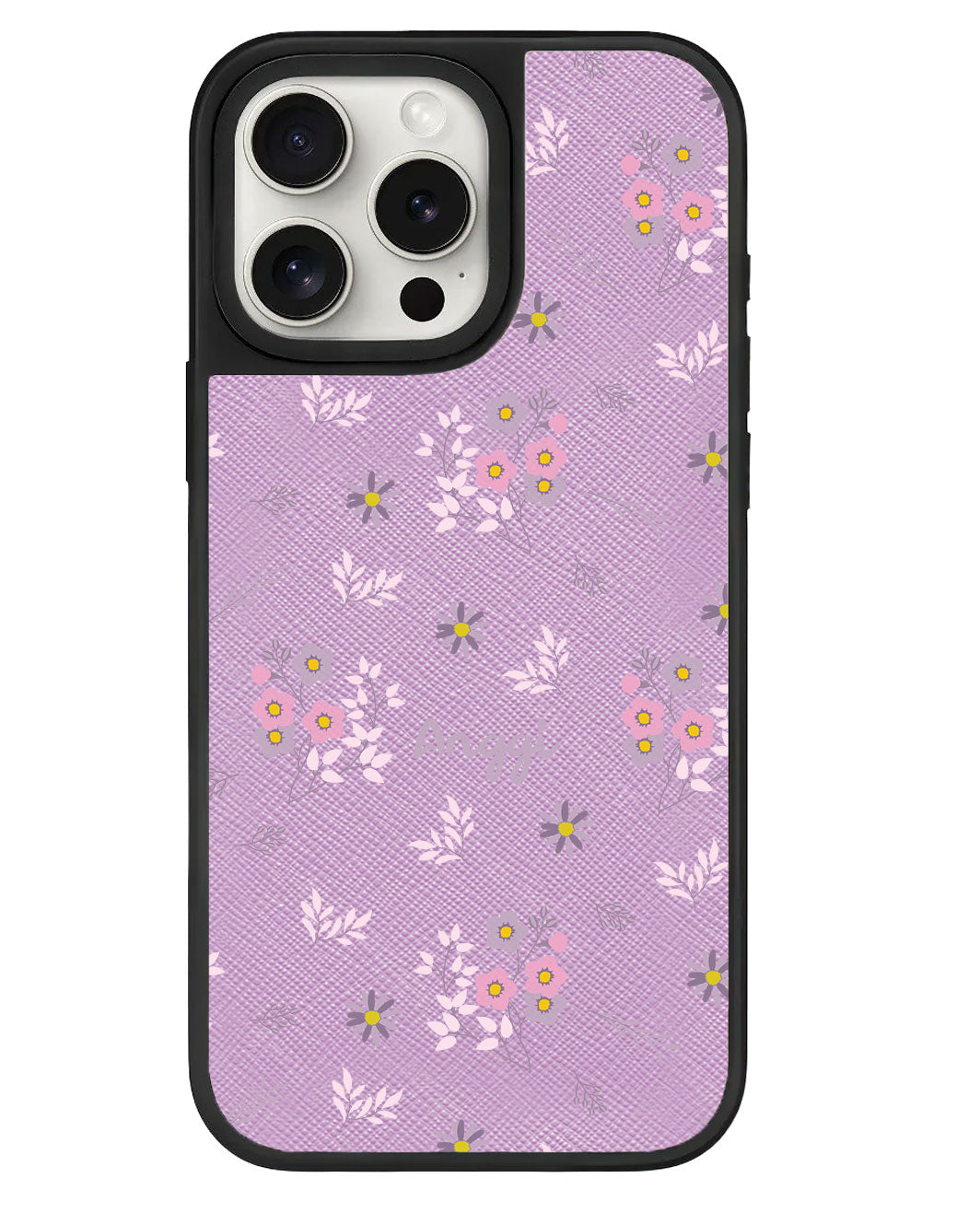 iPhone Leather Grip - Cherry Blossom