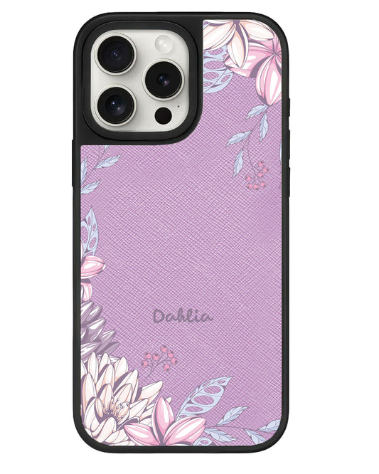 iPhone Leather Grip - Dahlia