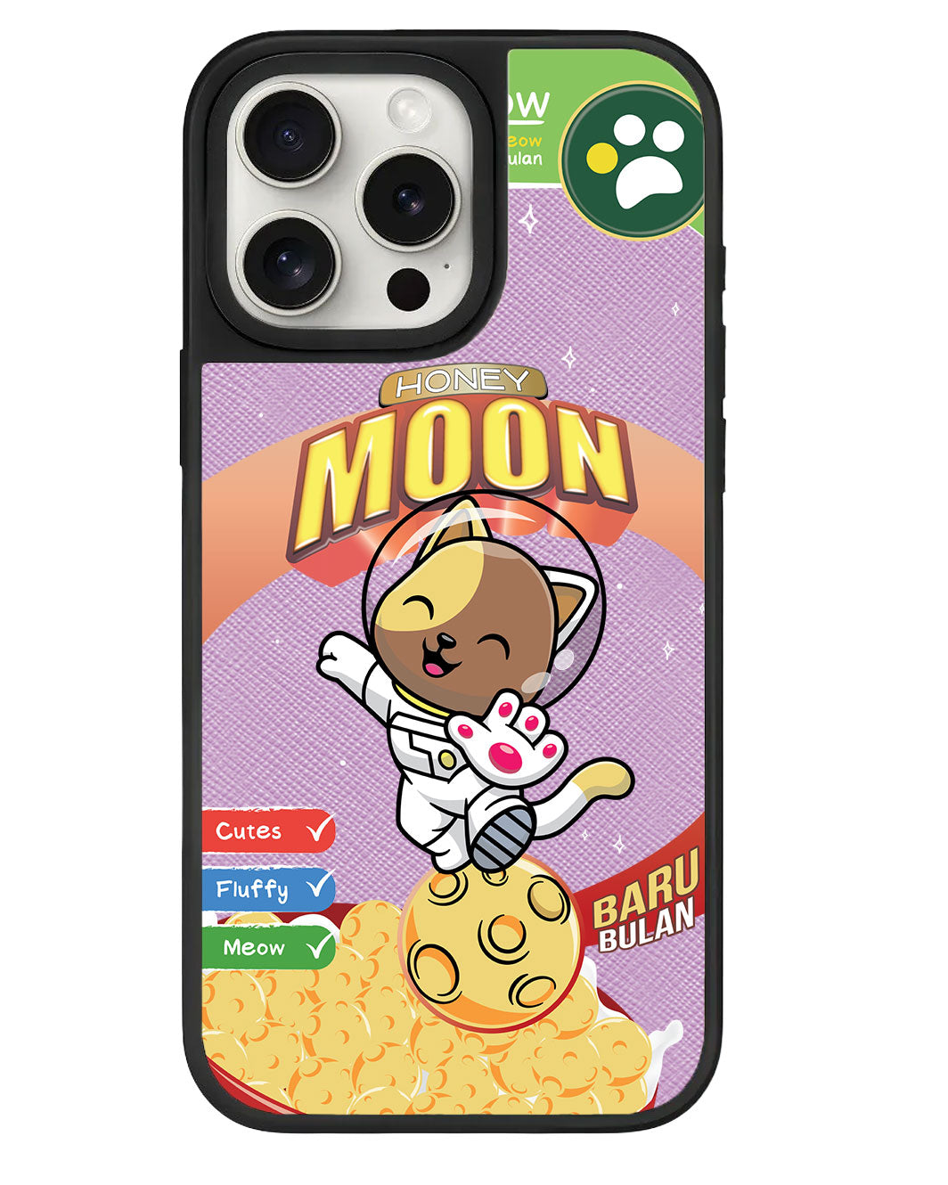 iPhone Leather Grip - Honey Moon
