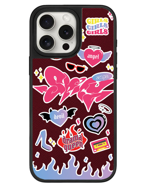 iPhone Leather Grip - Aespa Spicy