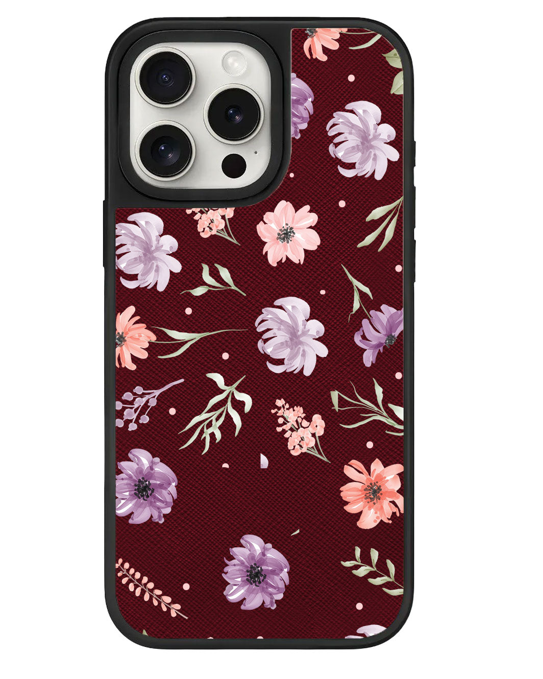 iPhone Leather Grip - Botanical Garden 3.0