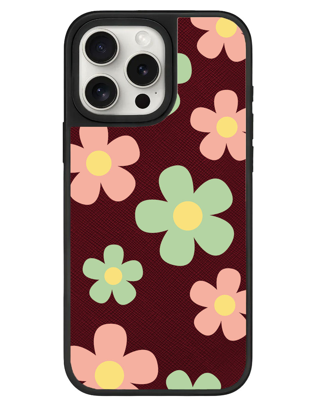 iPhone Leather Grip - Daisy Spring