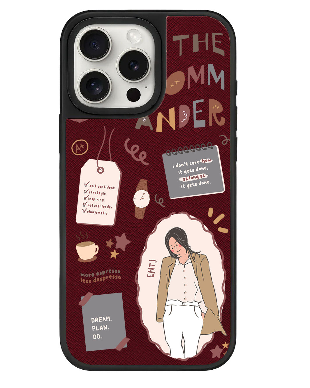 iPhone Leather Grip - ENTJ