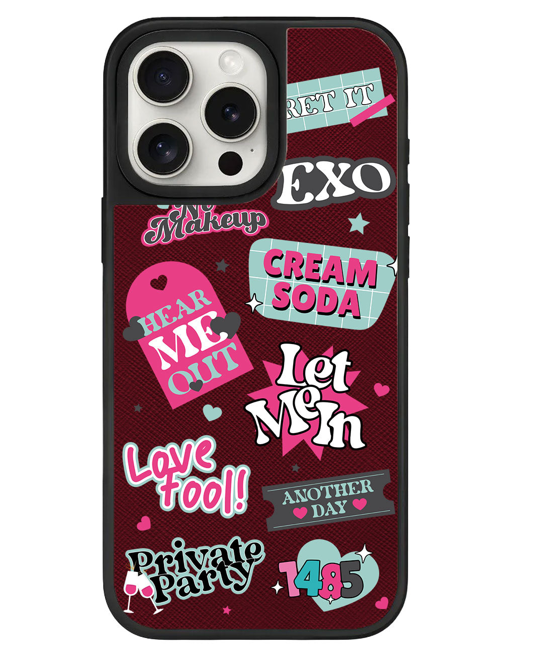 iPhone Leather Grip - EXO Cream Soda