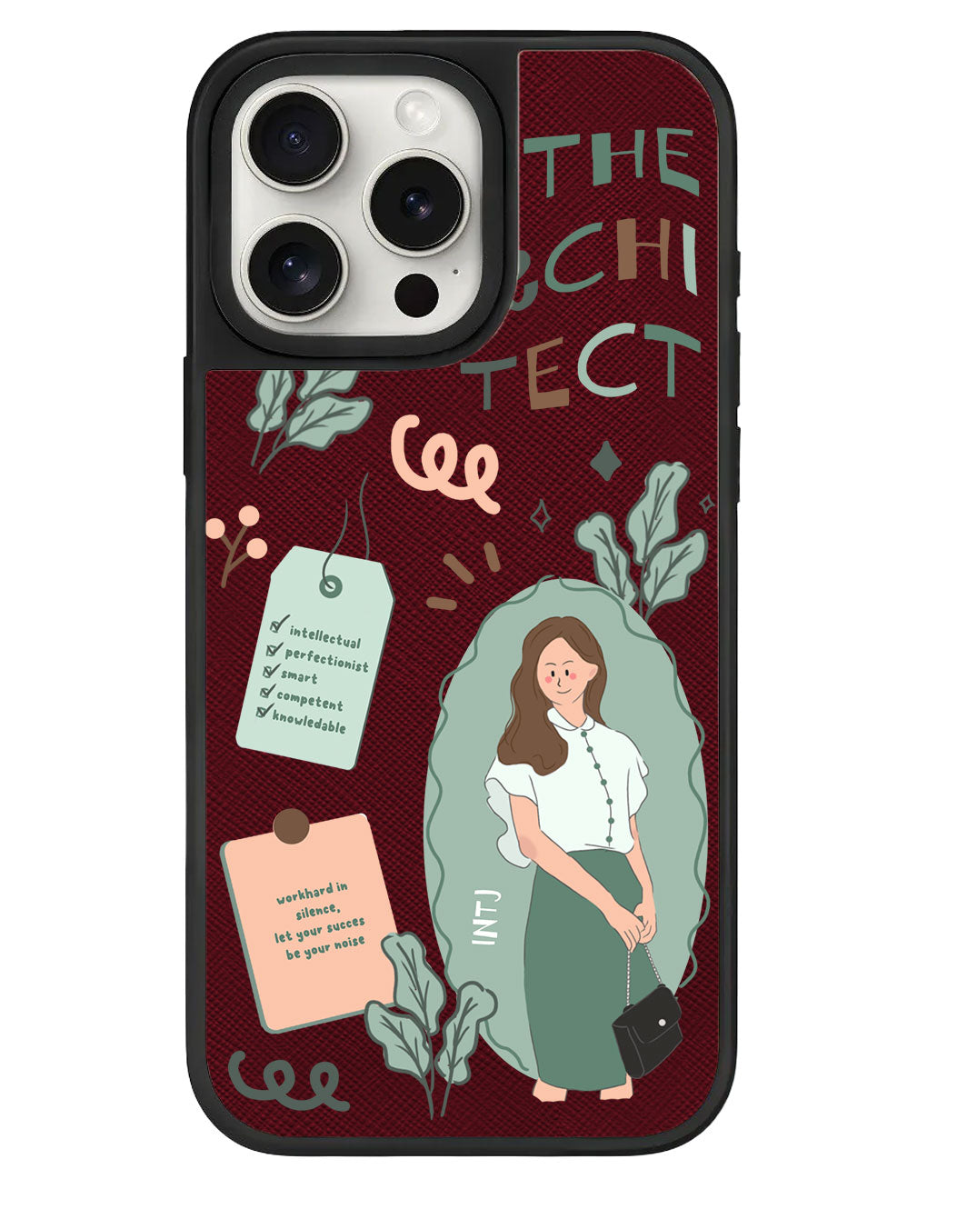 iPhone Leather Grip - INTJ