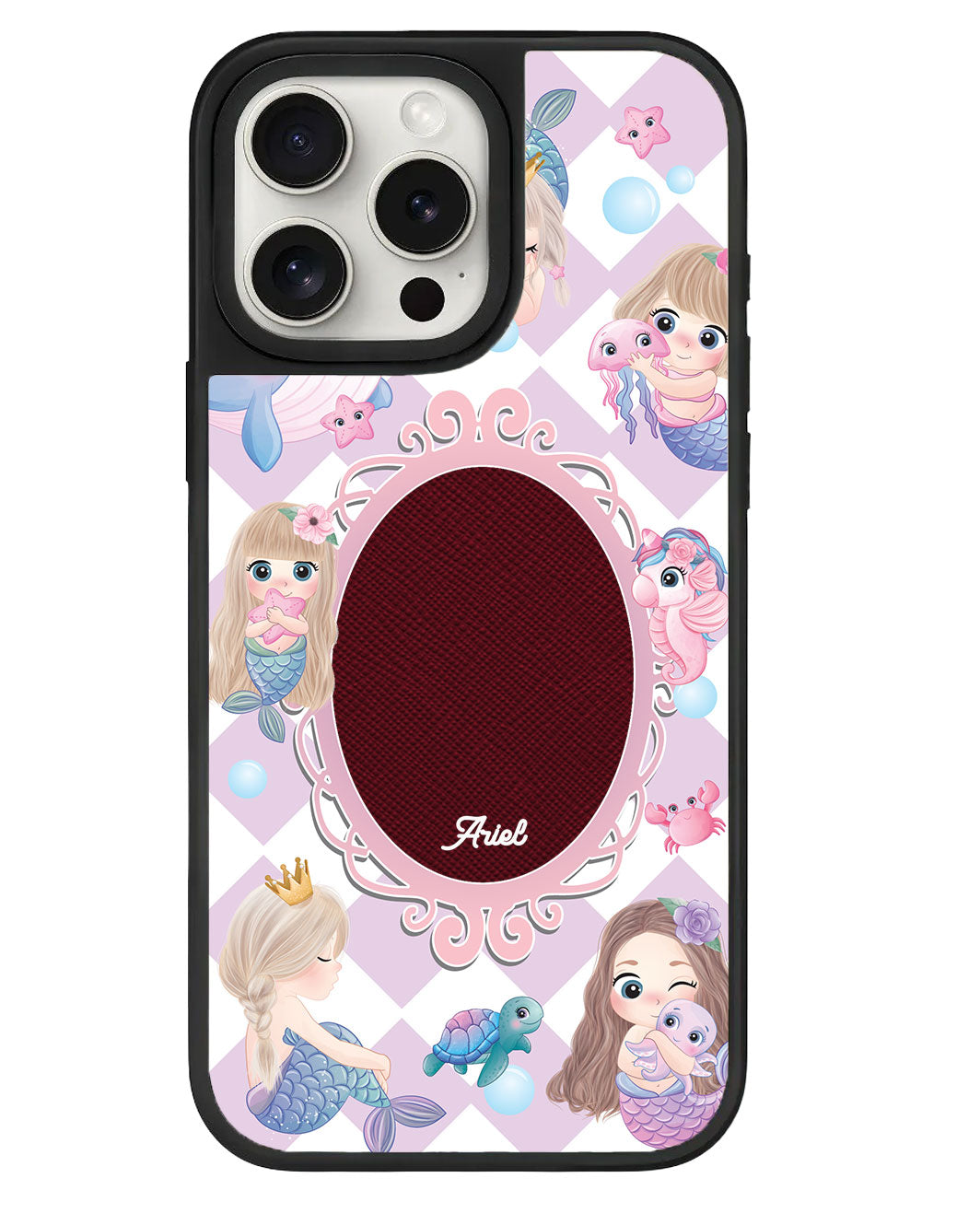 iPhone Leather Grip - Little Mermaid 2.0