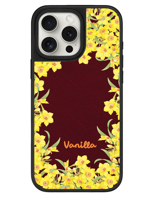 iPhone Leather Grip - March Daffodils