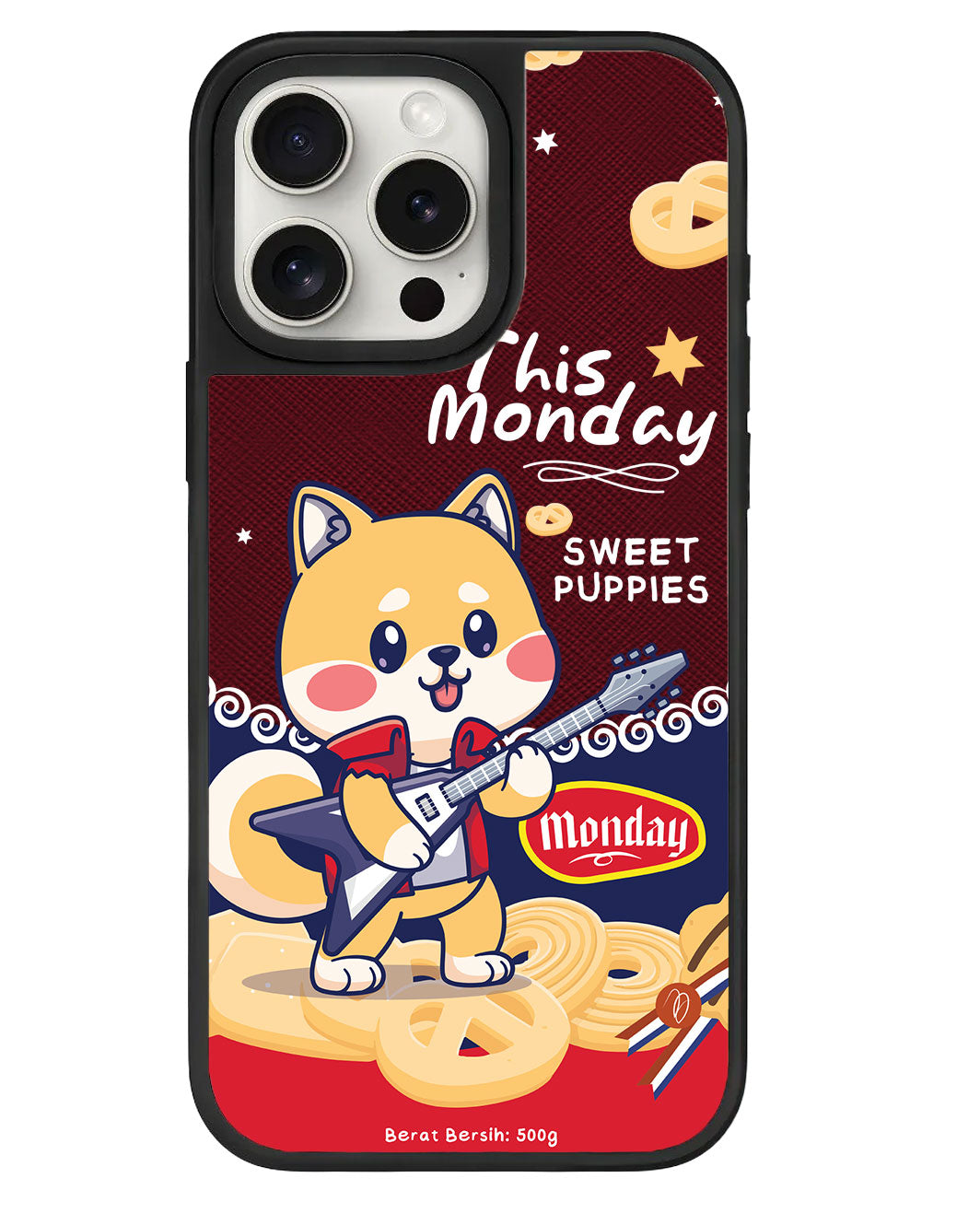 iPhone Leather Grip - Monday
