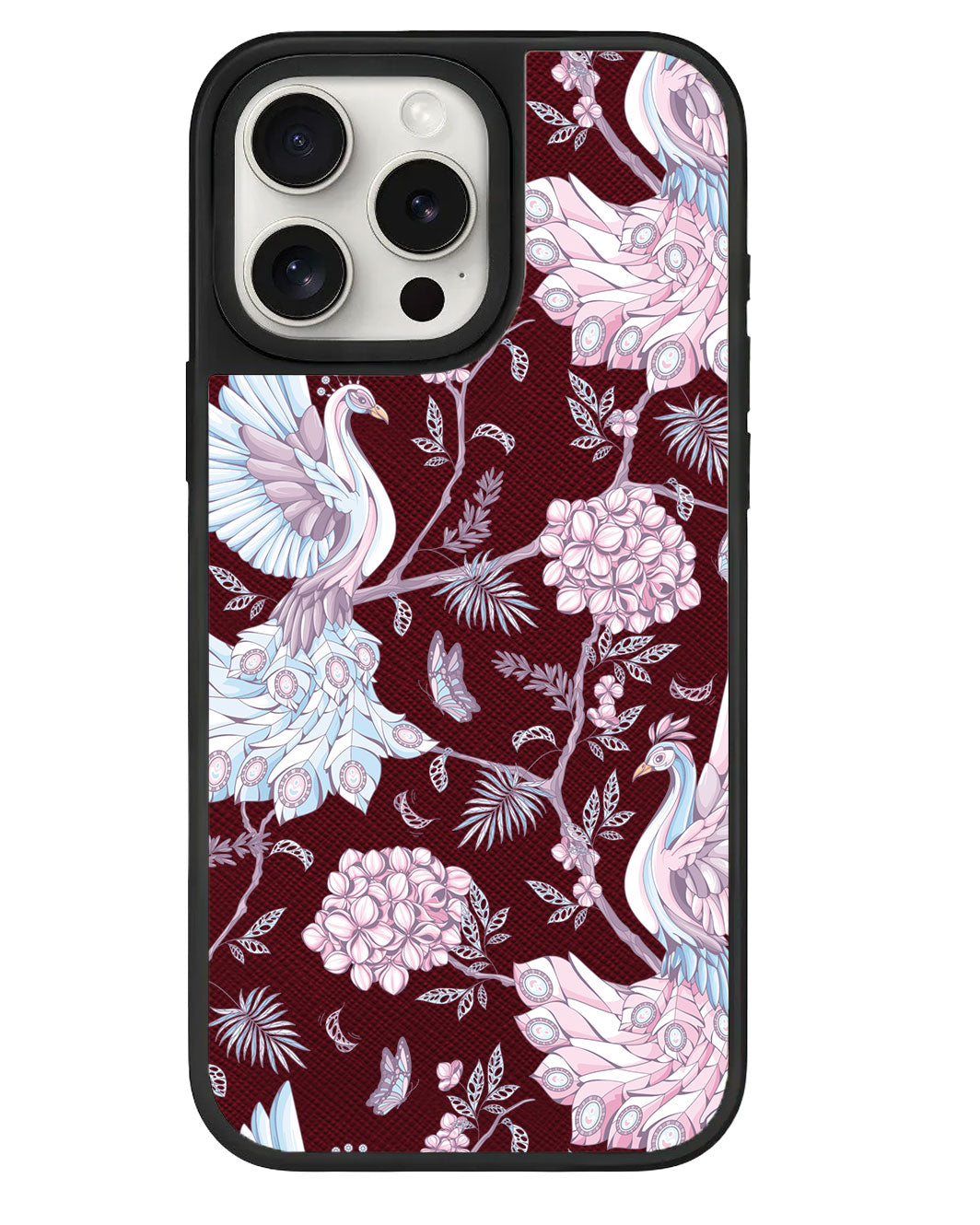 iPhone Leather Grip - Peacock 2.0