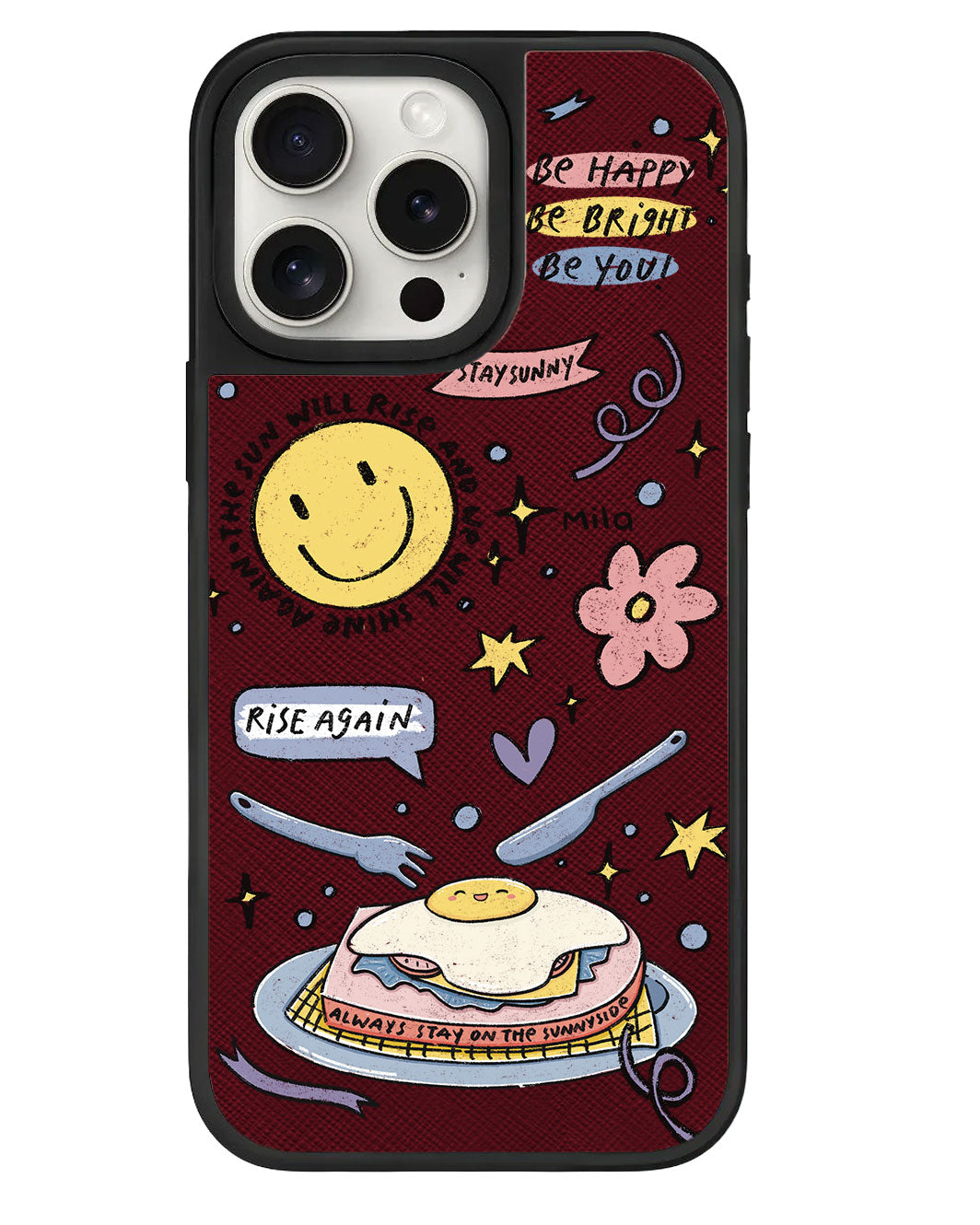 iPhone Leather Grip - Rise