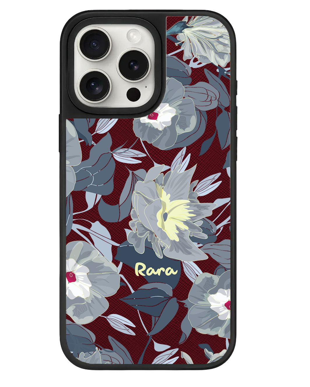 iPhone Leather Grip - September Morning Glory