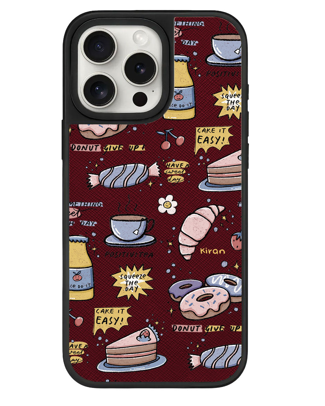 iPhone Leather Grip - Sweets