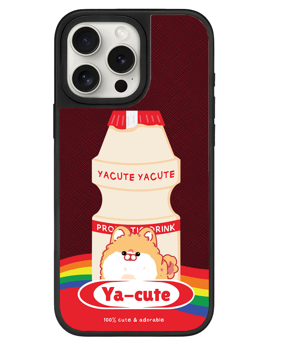 iPhone Leather Grip - Yacute Dog