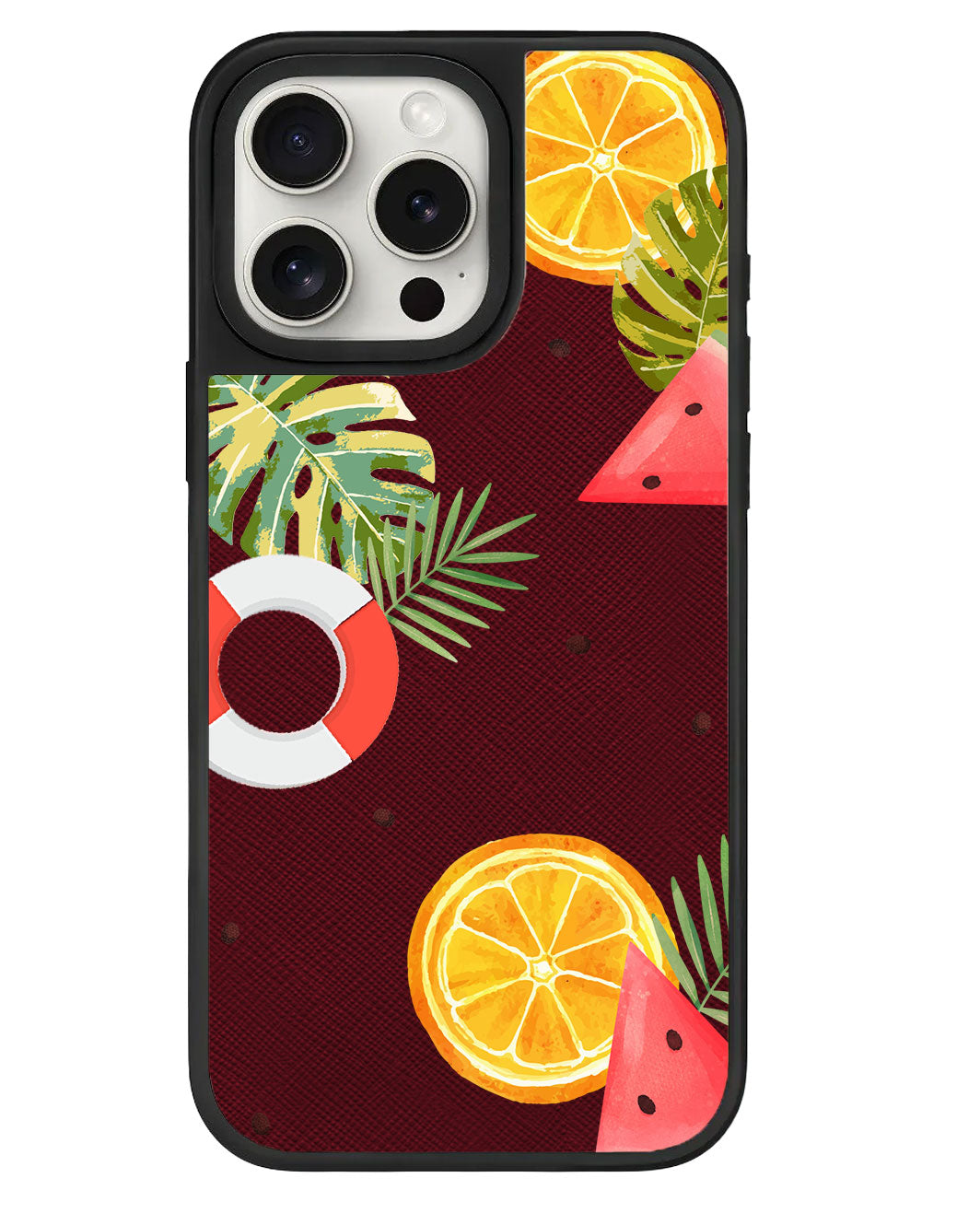 iPhone Leather Grip - Caribbean Vibes