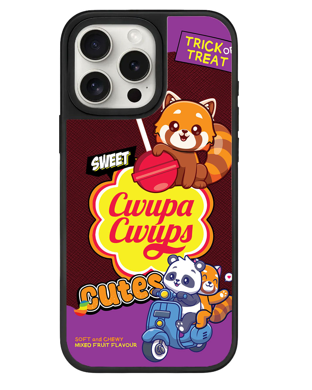 iPhone Leather Grip - Cwupa Cwups