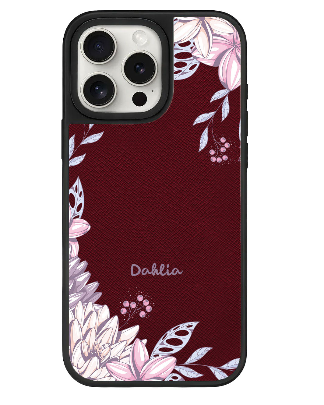 iPhone Leather Grip - Dahlia