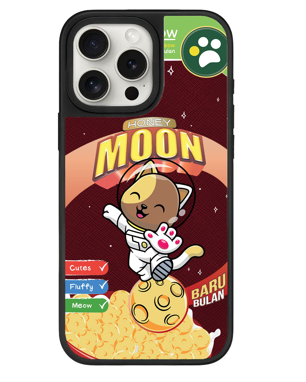 iPhone Leather Grip - Honey Moon