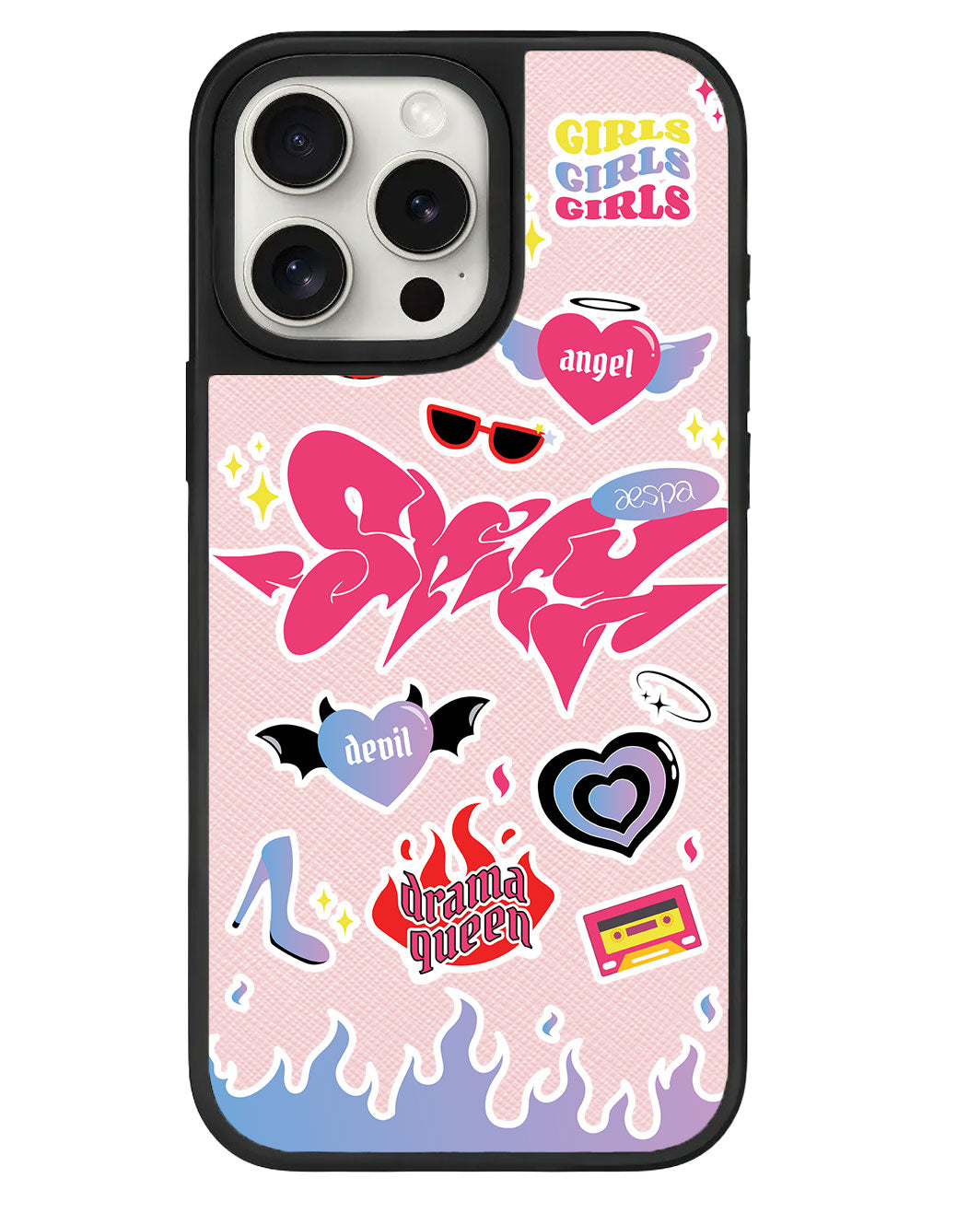 iPhone Leather Grip - Aespa Spicy