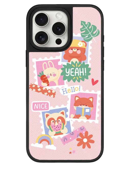 iPhone Leather Grip - Animal Squad