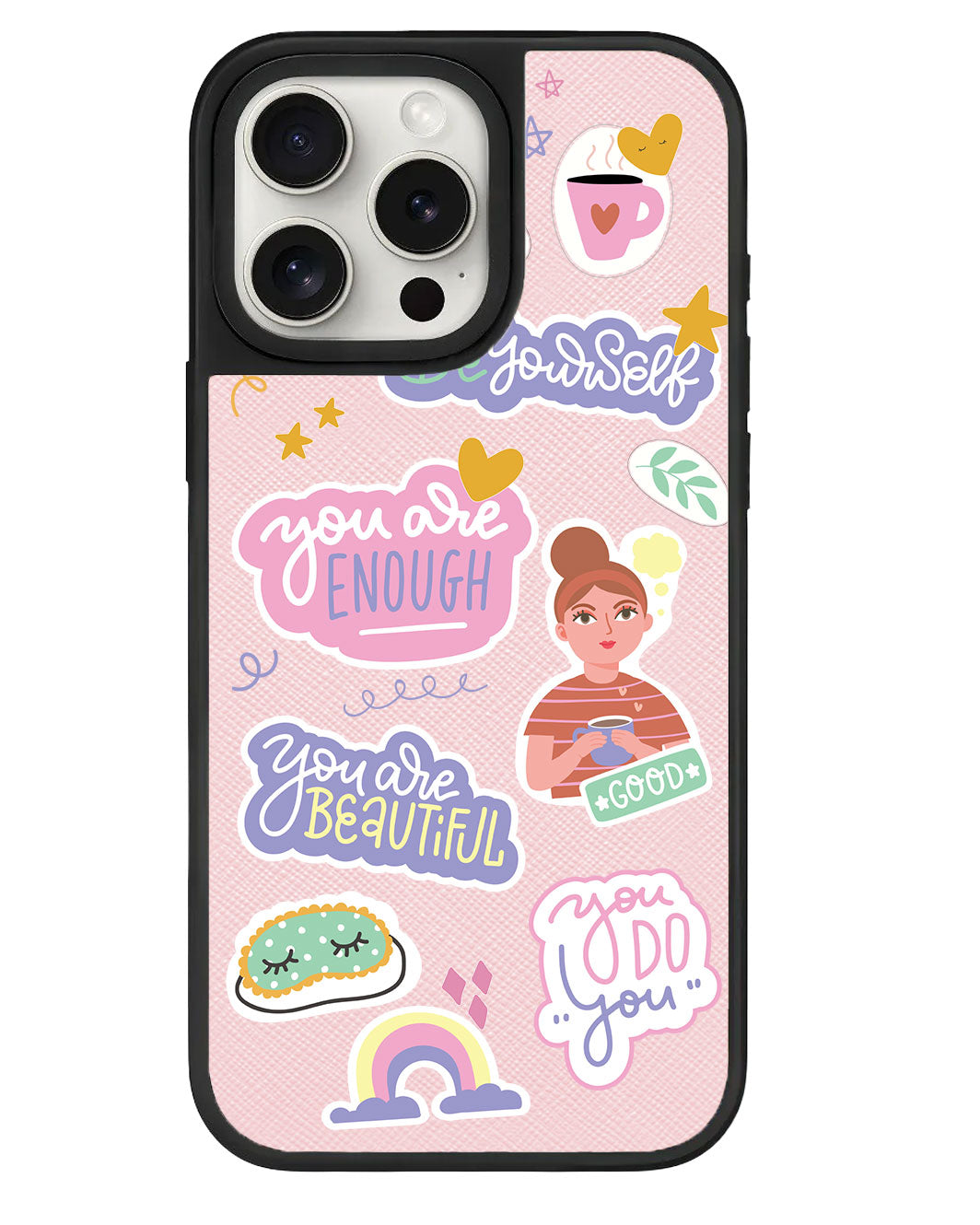 iPhone Leather Grip - Be Yourself