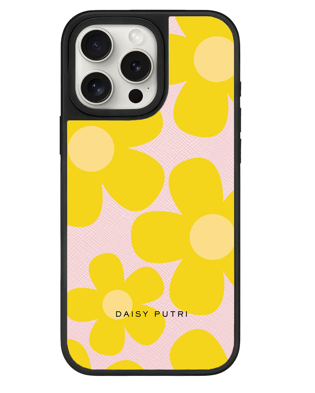 iPhone Leather Grip - Daisy Sunshine
